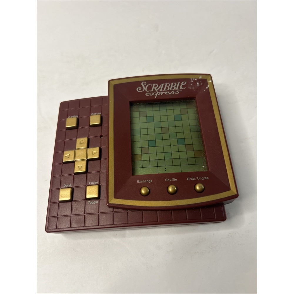 Scrabble Express 1999 Hasbro Hand-Held Electronic Game